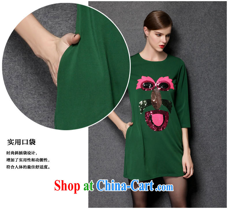 The silk, honey King, women thick MM spring, style dresses ZZ 1546 black XL (126 jack - 140 Jack through) pictures, price, brand platters! Elections are good character, the national distribution, so why buy now enjoy more preferential! Health