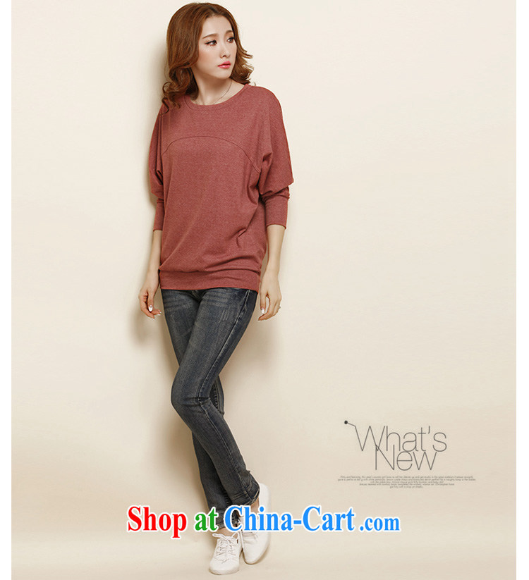 According to Tung Sau spring 2015 the new King, L - 5 XL thick girls Graphics Load thin net solid color T-shirt long-sleeved shirt T knit-female 1127 rust red XXL pictures, price, brand platters! Elections are good character, the national distribution, so why buy now enjoy more preferential! Health