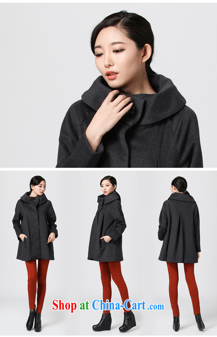 Water with the Code women 2014 new Korean version cloak that gross coat woman jacket autumn and winter in thick long W 671 red XL pictures, price, brand platters! Elections are good character, the national distribution, so why buy now enjoy more preferential! Health