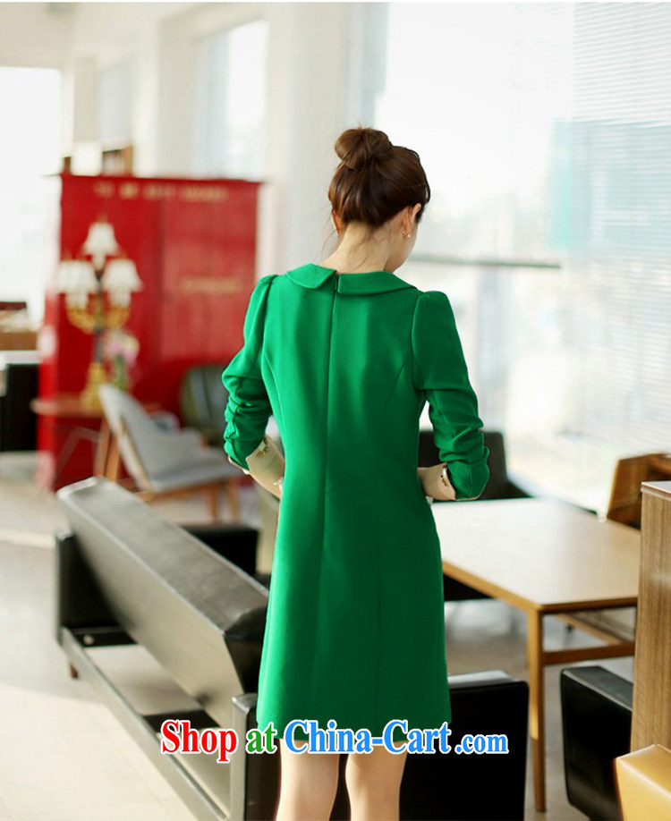 To terrace 2014 autumn and winter, female fashion doll for cultivating high-waist career temperament long-sleeved larger dresses of 241 red XXXL pictures, price, brand platters! Elections are good character, the national distribution, so why buy now enjoy more preferential! Health