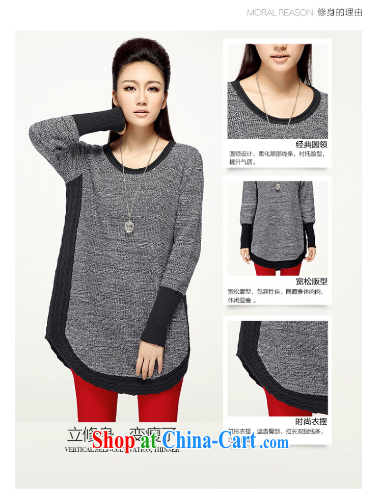 The Mecca is indeed increasing, female early autumn 2014 the new expertise in mm Long Female sweaters and 14,021 S dark gray 3 XL pictures, price, brand platters! Elections are good character, the national distribution, so why buy now enjoy more preferential! Health