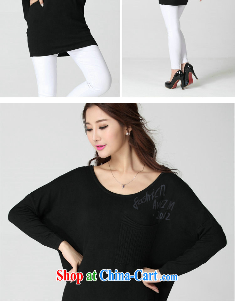 The delivery package as soon as possible the autumn 2014 the Korean edition bat long-sleeved knit shirts and ventricular hypertrophy, knitted sweaters, gown Simple casual graphics thin short black are Code about 130 - 190 Jack pictures, price, brand platters! Elections are good character, the national distribution, so why buy now enjoy more preferential! Health