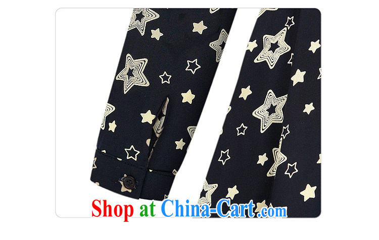 The European site 2014 fall and winter clothes new, the United States and Europe, with long-sleeved stamp dress flouncing floral dark blue XXXXXL pictures, price, brand platters! Elections are good character, the national distribution, so why buy now enjoy more preferential! Health