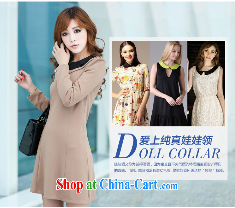 Staff of the fertilizer XL women mm thick spring loaded 2014 new dolls for thick sister graphics thin long-sleeved dresses 526 card the color 3 XL pictures, price, brand platters! Elections are good character, the national distribution, so why buy now enjoy more preferential! Health