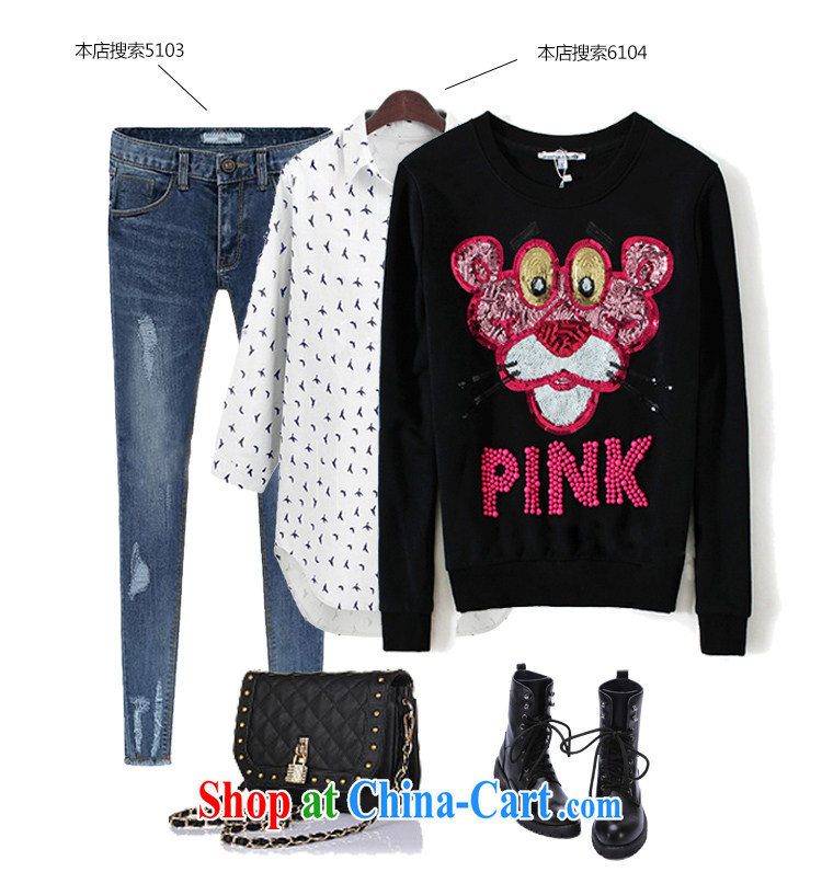 Kosovo, 2014, the United States and Europe, women's clothing fall/winter new mm thick animal girls sweater pink, Tiger caps head sweater 145 black 5 XL (190 - 200 Jack left and right) pictures, price, brand platters! Elections are good character, the national distribution, so why buy now enjoy more preferential! Health