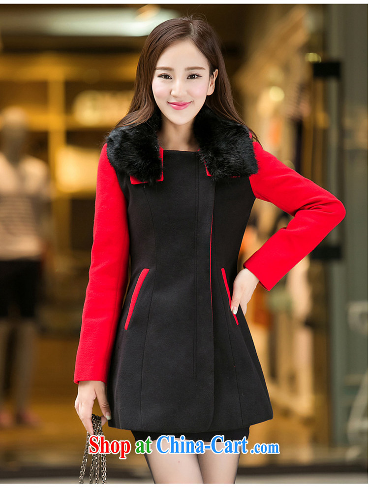 Ms. Cecilia Clinton's large, female mm thick winter thick Korean version, long, cultivating wool jacket? The fat and hair for thick sister 200 Jack Coat new black XXXL pictures, price, brand platters! Elections are good character, the national distribution, so why buy now enjoy more preferential! Health