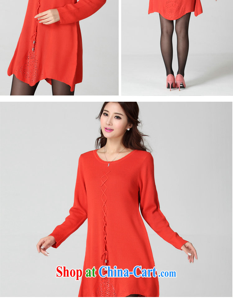 The delivery package as soon as possible e-mail fall 2014 winter clothing knitted dresses simplicity and lady aura long-sleeved tie sweater skirt A with solid short skirt orange are, about 130 - 190 Jack pictures, price, brand platters! Elections are good character, the national distribution, so why buy now enjoy more preferential! Health