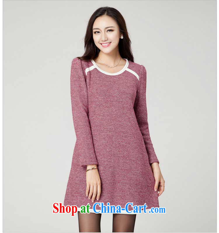Goss (GOSY) Autumn 2014 the new, larger female fat, cultivating results in Europe and America, a solid color knit long-sleeved dresses gray XXXL pictures, price, brand platters! Elections are good character, the national distribution, so why buy now enjoy more preferential! Health