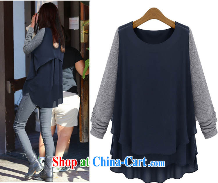 Five Rams City thick sister Korean version and replace the fat XL female 2015 cotton casual relaxed T-shirt solid fat, Video thin, long-sleeved T-shirt 902 light gray 902 XXXL pictures, price, brand platters! Elections are good character, the national distribution, so why buy now enjoy more preferential! Health