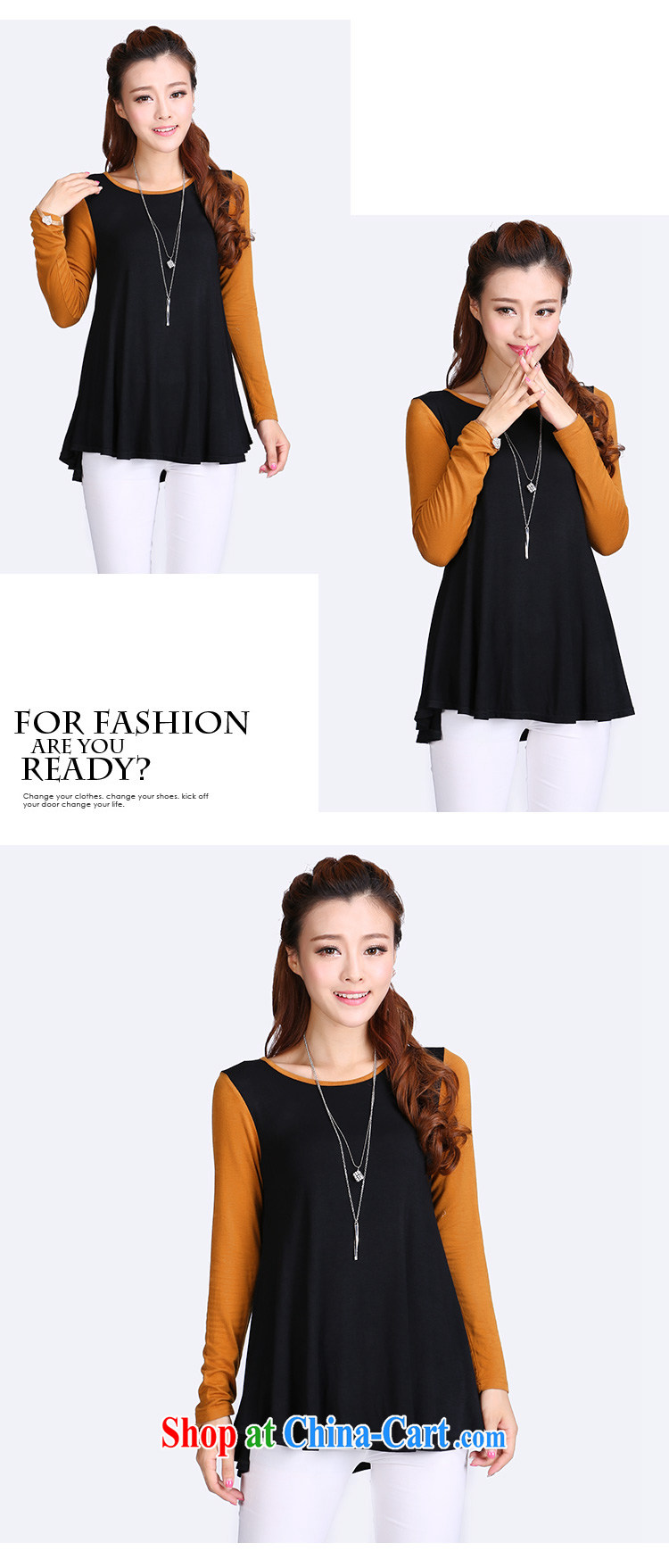 Elizabeth Anne flower, the Code women 2014 new autumn the Korean spelling simple round collar graphics thin-waist T pension 6628 black 4XL pictures, price, brand platters! Elections are good character, the national distribution, so why buy now enjoy more preferential! Health