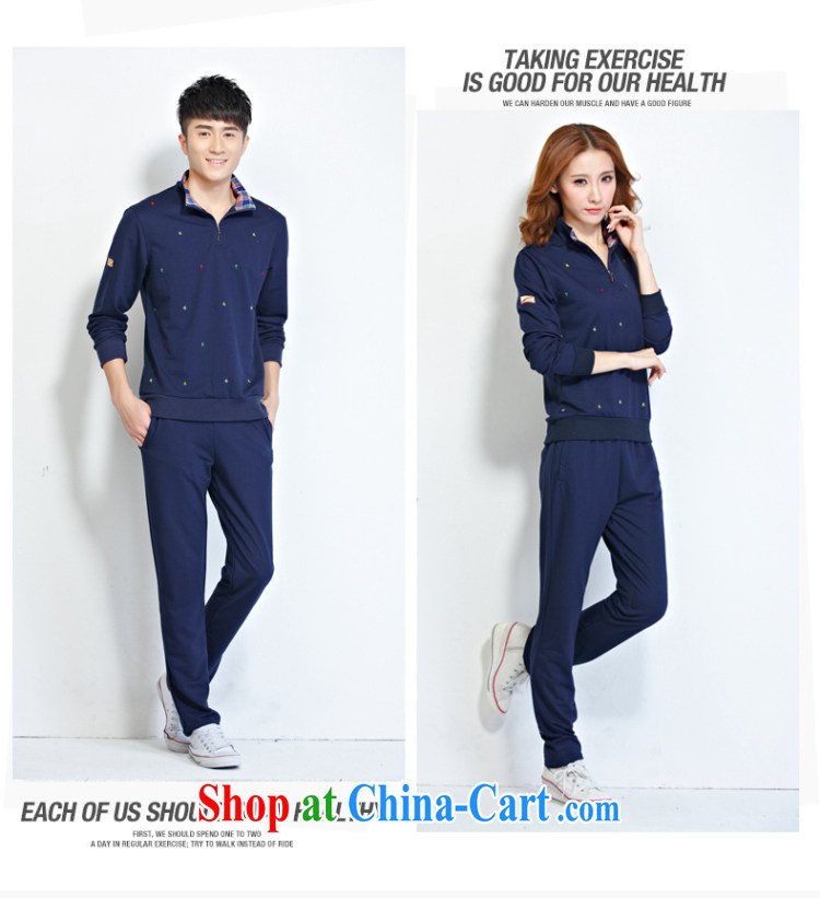 Spring and Autumn and stylish couples Sport Kits - men and women romantic minimalist movement - Ms. casual wear royal blue XXL pictures, price, brand platters! Elections are good character, the national distribution, so why buy now enjoy more preferential! Health