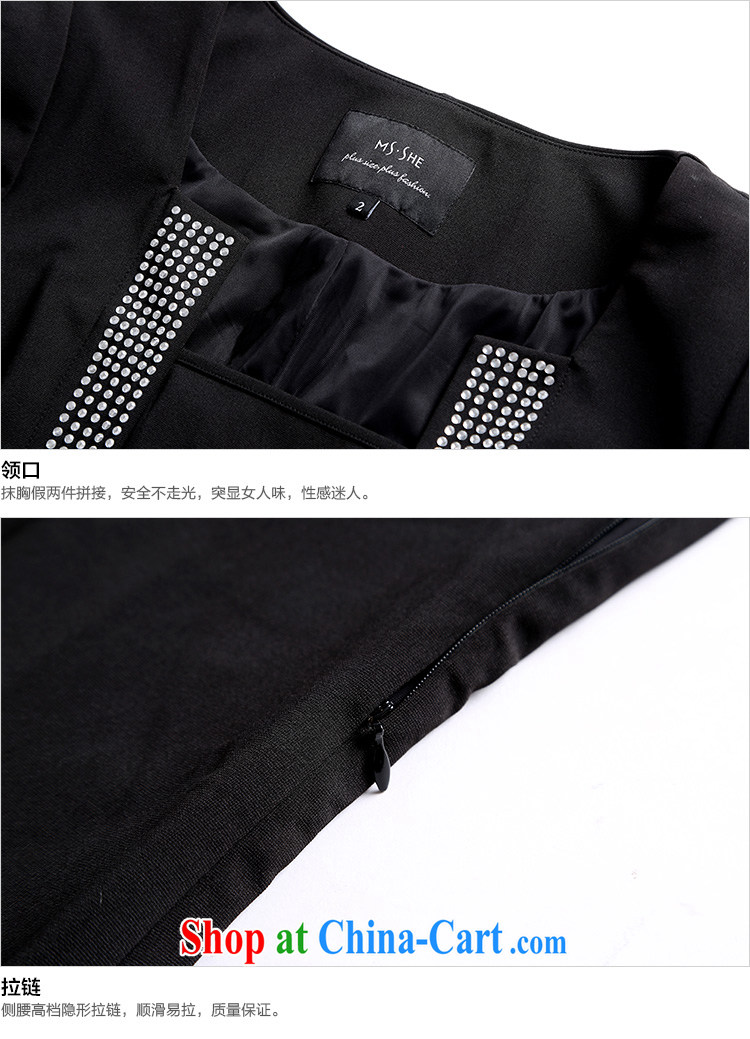 XL long-sleeved dresses Korean Edition Black 6 XL pictures, price, brand platters! Elections are good character, the national distribution, so why buy now enjoy more preferential! Health