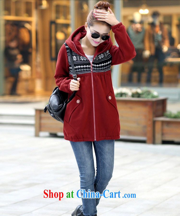 ZORMO Korean women mm thick the lint-free cloth thick larger women's coats snowflake pattern sport and leisure cap female T-shirt black 6 XL 195 - 215 Jack pictures, price, brand platters! Elections are good character, the national distribution, so why buy now enjoy more preferential! Health