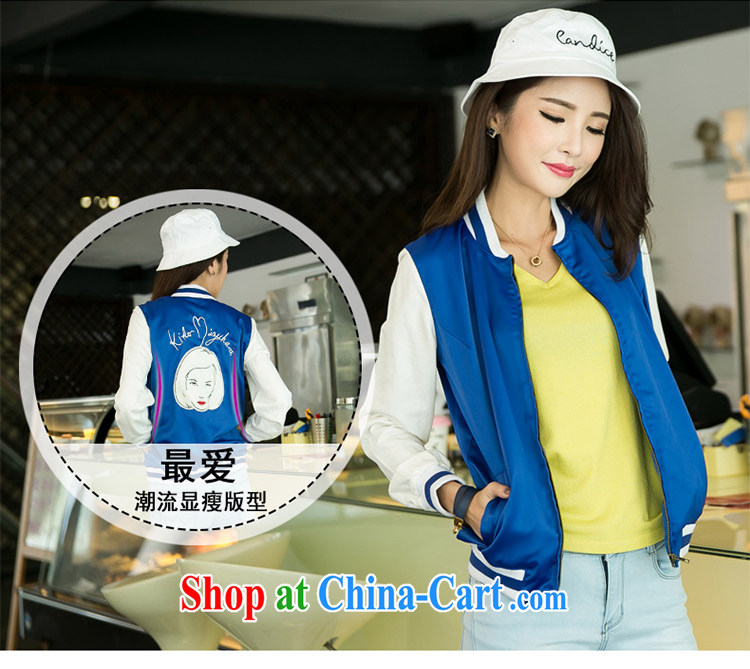 The honey beauty mm thick larger female street 2014 new autumn and replace the code jacket short cardigan jacket baseball serving women 8923 black XL pictures, price, brand platters! Elections are good character, the national distribution, so why buy now enjoy more preferential! Health