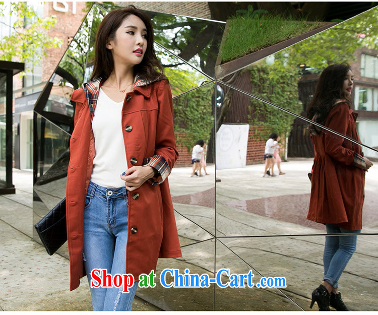 The honey and diverse large, female winter clothing thick mm Korean long-sleeved plaid stitching thick long wind jacket women 2679 blue L pictures, price, brand platters! Elections are good character, the national distribution, so why buy now enjoy more preferential! Health