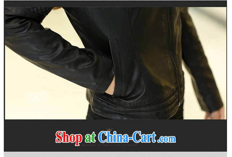 Szili Clinton's large, women fall 2014 with thick mm new Pu leather jacket short jacket, and indeed beauty and stylish. Motorcycle leather jacket black XXL pictures, price, brand platters! Elections are good character, the national distribution, so why buy now enjoy more preferential! Health