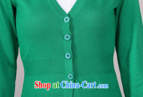 The LAN-fat, XL knitted T-shirt 2015 new thick mm spring Korean lax long sweater girl on T-shirt small jacket green 4 XL 175 - 195 Jack pictures, price, brand platters! Elections are good character, the national distribution, so why buy now enjoy more preferential! Health