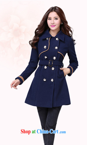 Constitution, and, indeed, women's clothing coats thick sister 2015 winter new sweet temperament double-Korean female long-sleeved thick warm? The Navy XL 100 - 120 Jack pictures, price, brand platters! Elections are good character, the national distribution, so why buy now enjoy more preferential! Health