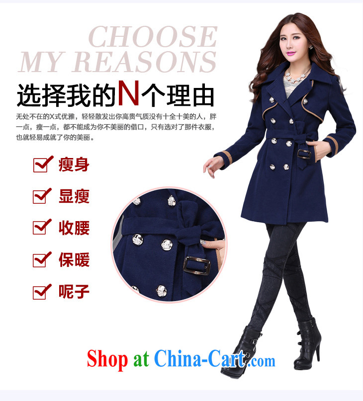 Constitution, and, indeed, women's clothing coats thick sister 2015 winter new sweet temperament double-Korean female long-sleeved thick warm? The Navy XL 100 - 120 Jack pictures, price, brand platters! Elections are good character, the national distribution, so why buy now enjoy more preferential! Health