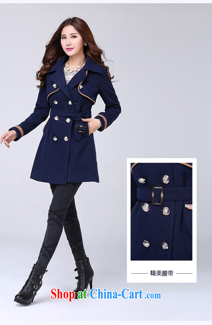 Constitution, and, indeed, women's clothing coats thick sister 2015 winter new sweet temperament double-Korean female long-sleeved thick warm? The Navy XL 100 - 120 Jack pictures, price, brand platters! Elections are good character, the national distribution, so why buy now enjoy more preferential! Health