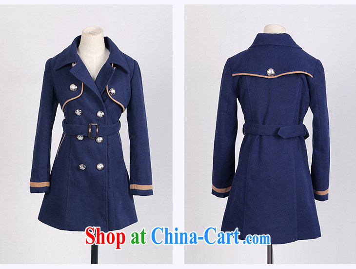 Constitution, and, indeed, women's clothing coats thick sister 2015 winter new sweet temperament double-Korean female long-sleeved thick warm? The Navy XL 100 - 120 Jack pictures, price, brand platters! Elections are good character, the national distribution, so why buy now enjoy more preferential! Health