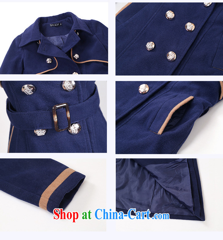 Constitution, and, indeed, women's clothing coats thick sister 2015 winter new sweet temperament double-Korean female long-sleeved thick warm? The Navy XL 100 - 120 Jack pictures, price, brand platters! Elections are good character, the national distribution, so why buy now enjoy more preferential! Health