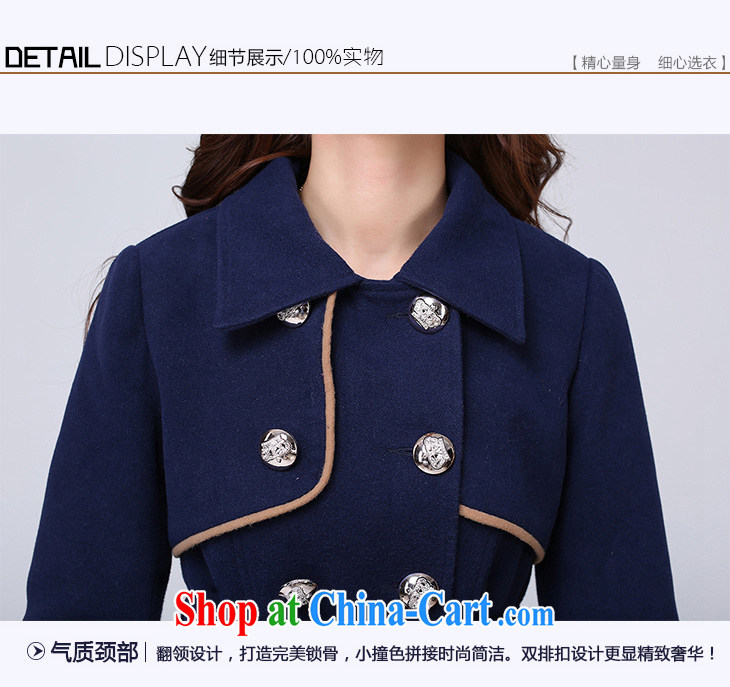 Constitution, and, indeed, women's clothing coats thick sister 2015 winter new sweet temperament double-Korean female long-sleeved thick warm? The Navy XL 100 - 120 Jack pictures, price, brand platters! Elections are good character, the national distribution, so why buy now enjoy more preferential! Health