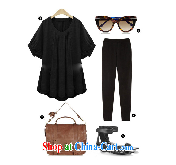 Barbara Anne poetry 2015 spring and summer new retro style the Code women bat shirt female A 818 black 4XL pictures, price, brand platters! Elections are good character, the national distribution, so why buy now enjoy more preferential! Health