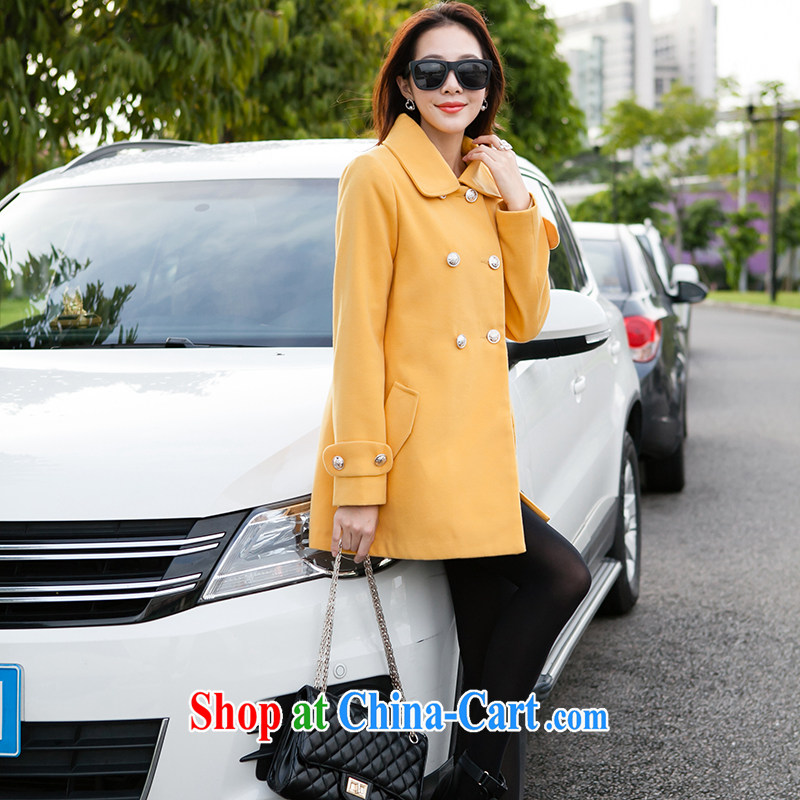 Ms. Cecilia Clinton's large, female 2014 autumn and winter with new upscale cashmere overcoat thick mm video thin and thick and long, so gross coat female? The coat blue XXXL, Cecilia Medina Quiroga (celia Dayton), shopping on the Internet