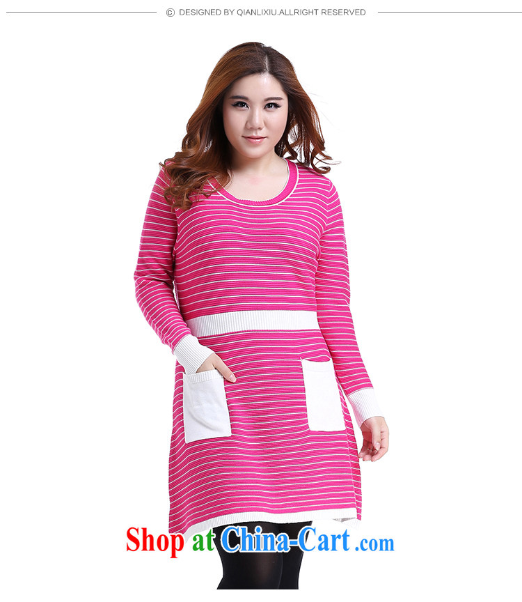 Slim LI Sau 2014 autumn and winter, the larger female round-collar, plain and cultivating woolen dresses Q 5826 by red 3 XL pictures, price, brand platters! Elections are good character, the national distribution, so why buy now enjoy more preferential! Health
