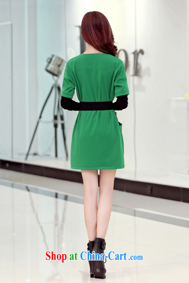 GE, Elizabeth 2015 spring new and indeed XL female Korean video thin, dresses QDL 018 black XXXL pictures, price, brand platters! Elections are good character, the national distribution, so why buy now enjoy more preferential! Health