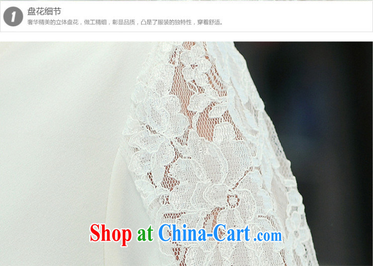 Kai Ting Connie 2015 spring new stylish thick MM graphics thin lace stitching check take T shirt T-shirt large, female white 5 XL for weight 180 - 200 Jack pictures, price, brand platters! Elections are good character, the national distribution, so why buy now enjoy more preferential! Health