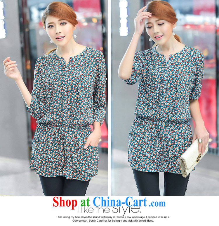 The ink marks spring 2015 new Korean trendy, female snow-woven dresses thick MM loose video thin-waist V collar long-sleeved snow woven dresses green suit 4 XL recommendations 165 - 180 jack) pictures, price, brand platters! Elections are good character, the national distribution, so why buy now enjoy more preferential! Health