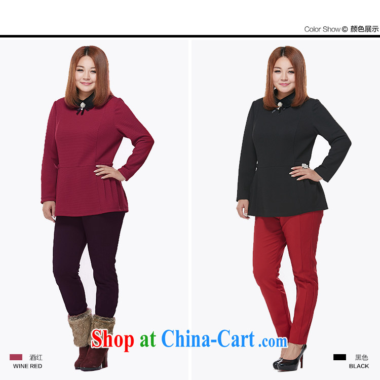 MsShe larger women winter 2014 new thick MM graphics thin T shirts clearance 2040 wine red 5 XL pictures, price, brand platters! Elections are good character, the national distribution, so why buy now enjoy more preferential! Health
