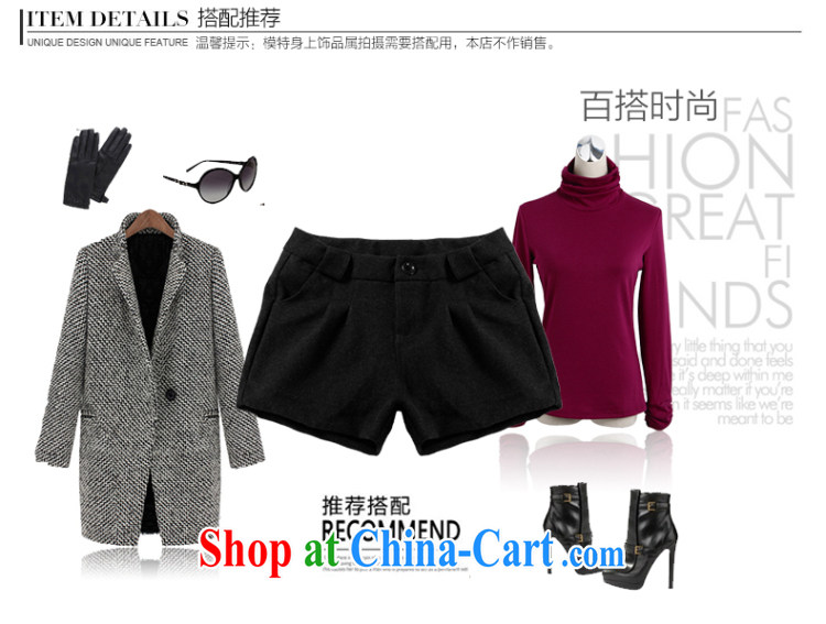 Morning would be 2015 spring new Korean version the fat King, female dress shorts mm thick the lint-free cloth thick hair so shorts video thin hot pants shorts boots pants black 5 XL (recommendations 170 - 185 jack) pictures, price, brand platters! Elections are good character, the national distribution, so why buy now enjoy more preferential! Health