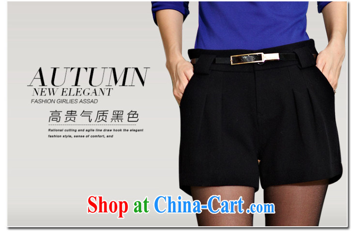 Morning would be 2015 spring new Korean version the fat King, female dress shorts mm thick the lint-free cloth thick hair so shorts video thin hot pants shorts boots pants black 5 XL (recommendations 170 - 185 jack) pictures, price, brand platters! Elections are good character, the national distribution, so why buy now enjoy more preferential! Health