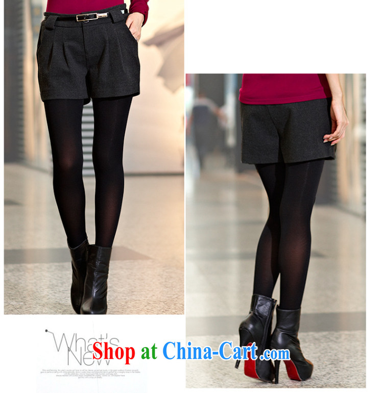 Morning would be 2015 spring new Korean version the fat King, female dress shorts mm thick the lint-free cloth thick hair so shorts video thin hot pants shorts boots pants black 5 XL (recommendations 170 - 185 jack) pictures, price, brand platters! Elections are good character, the national distribution, so why buy now enjoy more preferential! Health