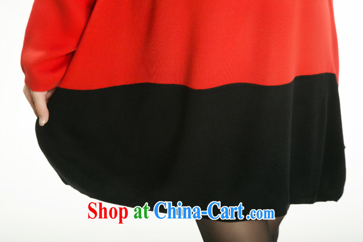 sea routes take new round-collar spell color the code sweaters, long, large, female, solid wear sweaters 6421 - G red are code pictures, price, brand platters! Elections are good character, the national distribution, so why buy now enjoy more preferential! Health