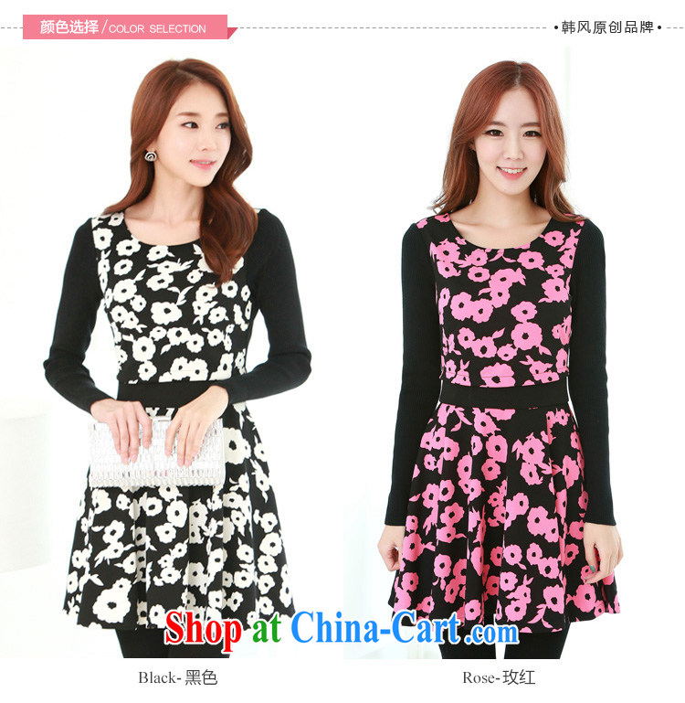 Constitution, indeed, XL women 2015 spring Korean version stylish charm stamp leave two graphics thin long-sleeved dresses 9 saffron to reference brassieres option, or the customer service pictures, price, brand platters! Elections are good character, the national distribution, so why buy now enjoy more preferential! Health