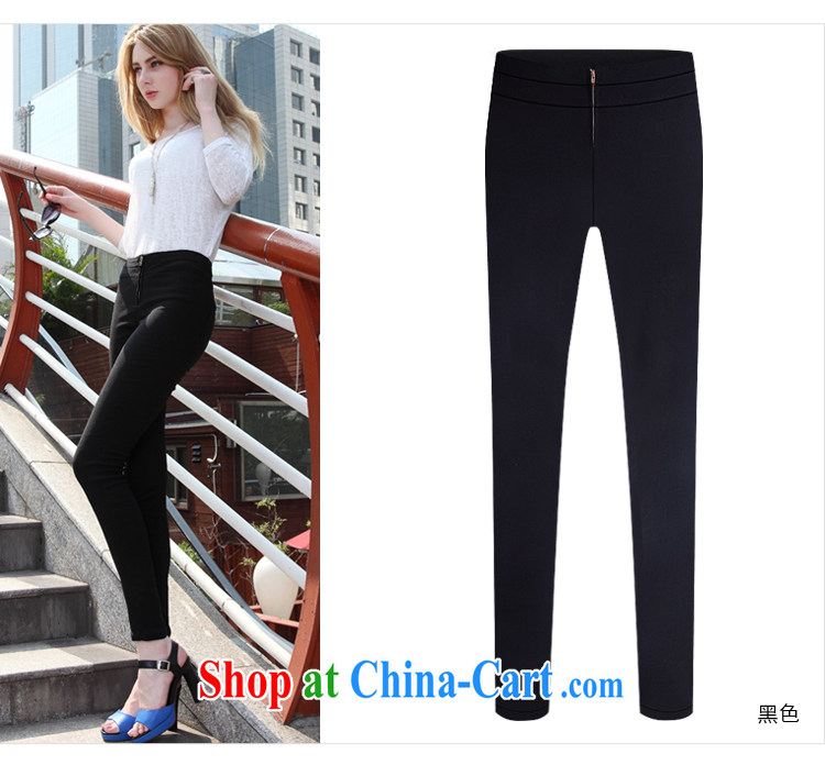 Elizabeth Jacob ballet 2014 autumn and winter spring in Europe and thin pencil castor solid zipper pants 0917 black 5 XL pictures, price, brand platters! Elections are good character, the national distribution, so why buy now enjoy more preferential! Health