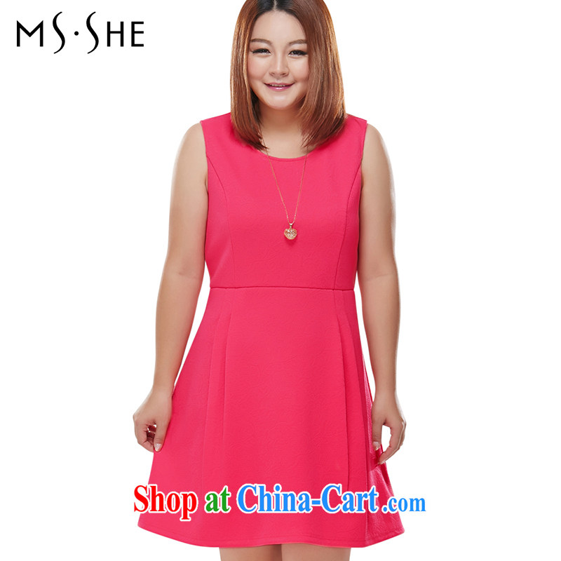 MsShe fall 2014 replace the Code women mm thick with the waist vest skirt of 7666 red 4 XL, Susan Carroll, Ms Elsie Leung Chow (MSSHE), shopping on the Internet