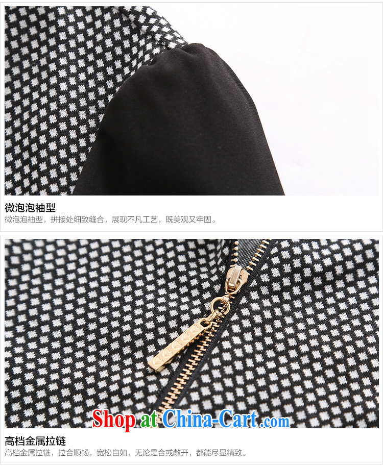 MsShe autumn 2014 the XL women mm thick plaid nails Pearl jacket 7765 black 3 XL pictures, price, brand platters! Elections are good character, the national distribution, so why buy now enjoy more preferential! Health