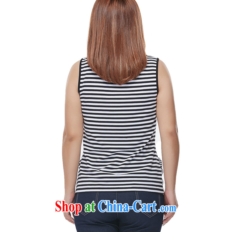 MSSHE XL 2014 the strap vest streaks hit 100 color solid ground T-shirt with round collar sleeveless casual 3133 black 6 XL, Susan Carroll, Ms Elsie Leung Chow (MSSHE), online shopping