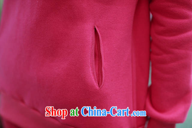 2014 new ladies sweater 3-Piece thicken the lint-free cloth sweater Kit leisure trousers sportswear watermelon red XXL pictures, price, brand platters! Elections are good character, the national distribution, so why buy now enjoy more preferential! Health