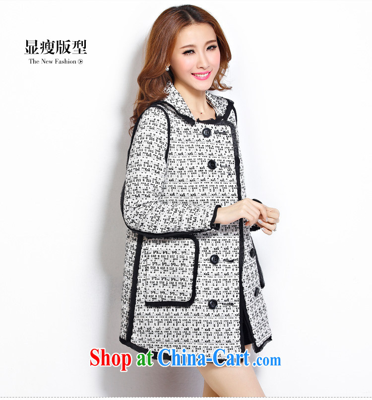 cheer for 2014 XL girls thick MM autumn and winter, the United States and Europe thick sister graphics thin, long jacket Item No. 2276 white 5 XL pictures, price, brand platters! Elections are good character, the national distribution, so why buy now enjoy more preferential! Health