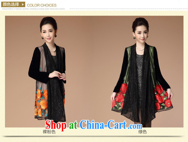 Standing wave following the Code women 2015 new spring loaded elegant and relaxing embroidery, dress jacket bare pink XXXXXL pictures, price, brand platters! Elections are good character, the national distribution, so why buy now enjoy more preferential! Health
