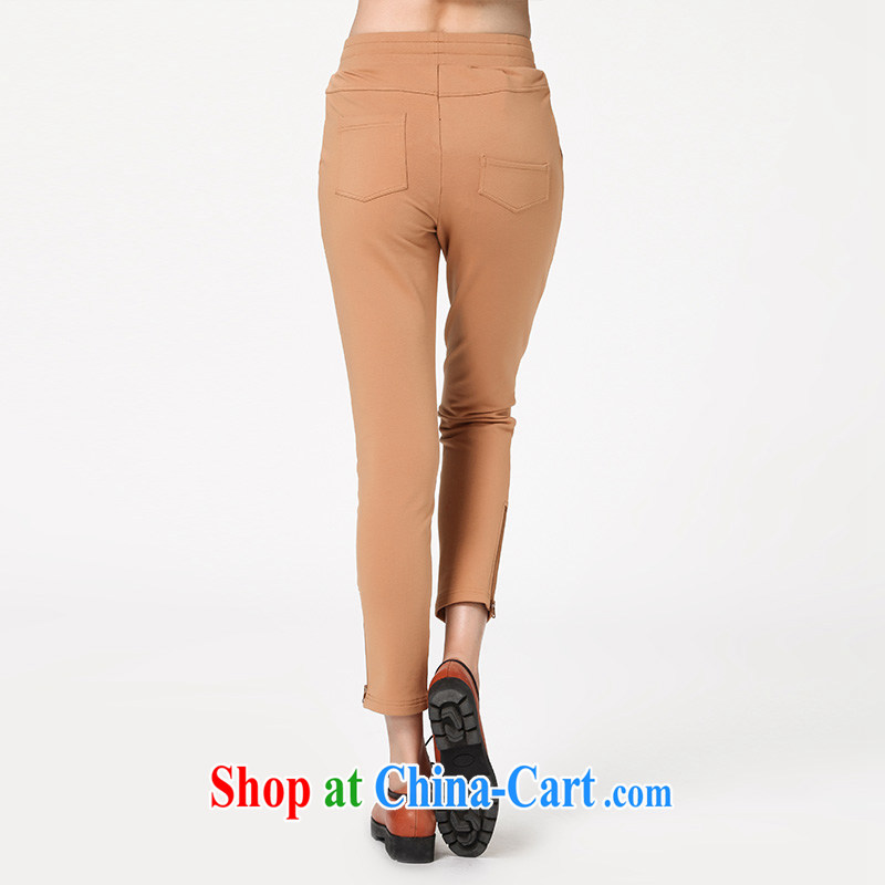 Water by autumn 2014 the new, larger, more generous waist pant graphics thin female pants trousers S QW 14 3593 card 3 XL, the water itself (SHUIMIAO), shopping on the Internet