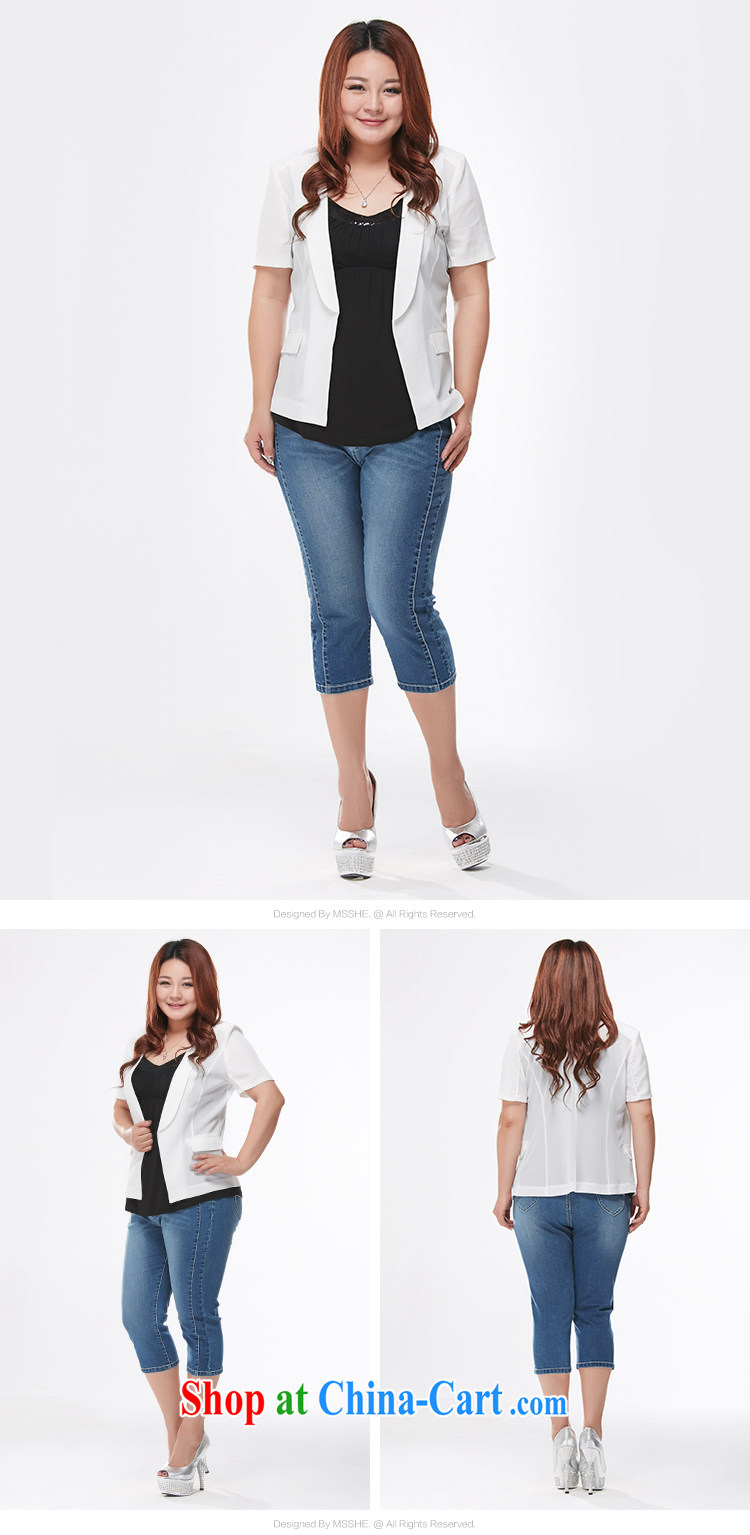 msshe autumn 2014 the larger female pants thick mm spring beauty graphics thin jeans trousers castor pants 7182 denim blue 7 T 3 pictures, price, brand platters! Elections are good character, the national distribution, so why buy now enjoy more preferential! Health