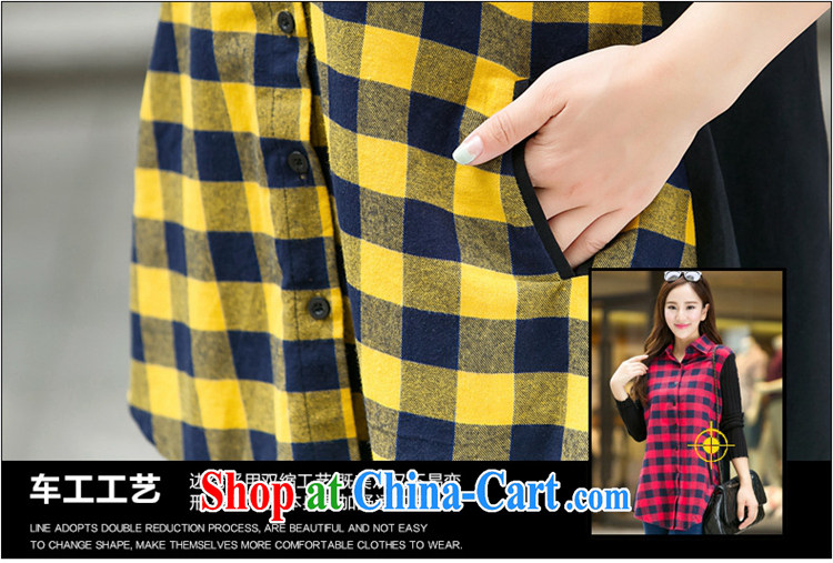 ZORMO Korean female autumn and winter, mm thick and fat XL tartan shirt, long, solid casual attire red 5 XL 175 - 195 Jack pictures, price, brand platters! Elections are good character, the national distribution, so why buy now enjoy more preferential! Health