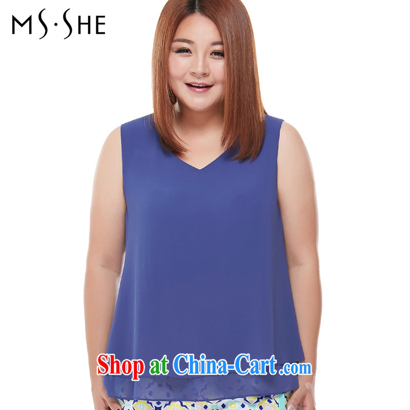 The MsShe indeed XL women 2015 summer new thick mm sleeveless straps small vest pre-sale 7480 Black - Pre-sale on 30 June to the 6 XL, Susan Carroll, Ms Elsie Leung Chow (MSSHE), shopping on the Internet
